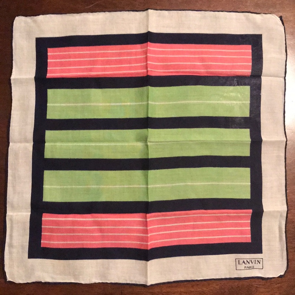 Vintage Lanvin Handkerchief